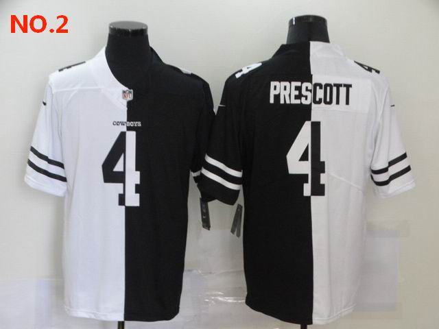 Men's Dallas Cowboys #4 Dak Prescott Jerseys-16